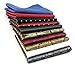 AVANTMEN 10 PCS Men’s Pocket Squares Assorted Woven Handkerchief Hanky (12 x 12, S9)