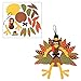 Thanksgiving & Autumn Themed Craft Kits | Peanuts Thanksgiving Picture Frame Magnet Craft Kit, Turkey Making Kit, Foam Cornucopia Door Sign Craft Kit & Tree of Thanks Kit | Holiday Family Activities.