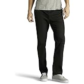 Lee Men's Extreme Motion Flat Front Slim Straight Pant
