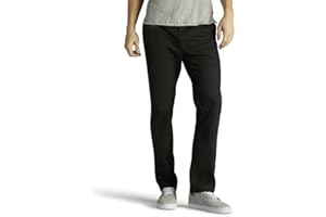Lee Men's Extreme Motion Flat Front Slim Straight Pant