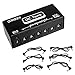 MIMIDI Guitar Pedal Power Supply - 10 Isolated PedalBoard Power DC Output for 9V/12V/18V Effect Pedal