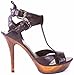 Club08 T-Strap Dual Buckle High Heel Platform Pump Sandals