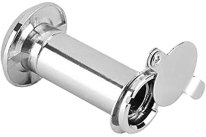 CHICIRIS Door Viewer, Reverse Peephole Viewer, 220 Degree Wide Viewing Angle Door Viewer, Heavy Duty Rotating Privacy Cover for Home Office Hotel