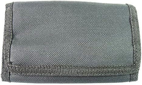 The Leather Emporium Men's Canvas Wallet Closing Credit Card Holder Purse Wallet