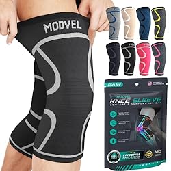 Modvel Knee Compression Sleeve for Knee Pain Relief