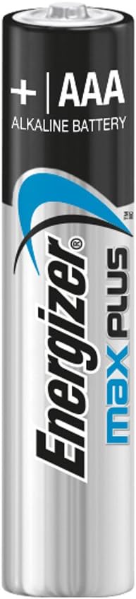 Energizer E301322500 Max Plus Micro AAA Batteries Pack of 8 Chrome, 8 Items - Image 3