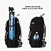 GOgroove Full-Size Camera Backpacks for Photographers - DSLR Camera Backpack with 15.6 in. Laptop Space, Accessory Storage, Tripod Holder, Waterproof Camera Bag for Canon EOS REBEL T7 & More (Black)