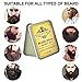 Strong Hold Moustache Wax For Men,Strong Hold Beard Balm, Made With All Natural and Organic Ingredients With No Artificial Scent, For Beard Styling and Beard Growth. 2oz Tin By HENRICHIM