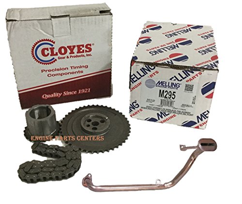 1999-2004 Chevy GMC 4.8 4.8L 5.3 5.3L 6.0 6.0L M295 Oil Pump and Timing Chain Set (Oil Pump, Pick UP & Timing GEAR Set)