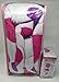 Girls 5pc TWIN SIZE Pink, Purple, Blue Hearts 100% Cotton Comforter, Pillow Sham and Sheet Set