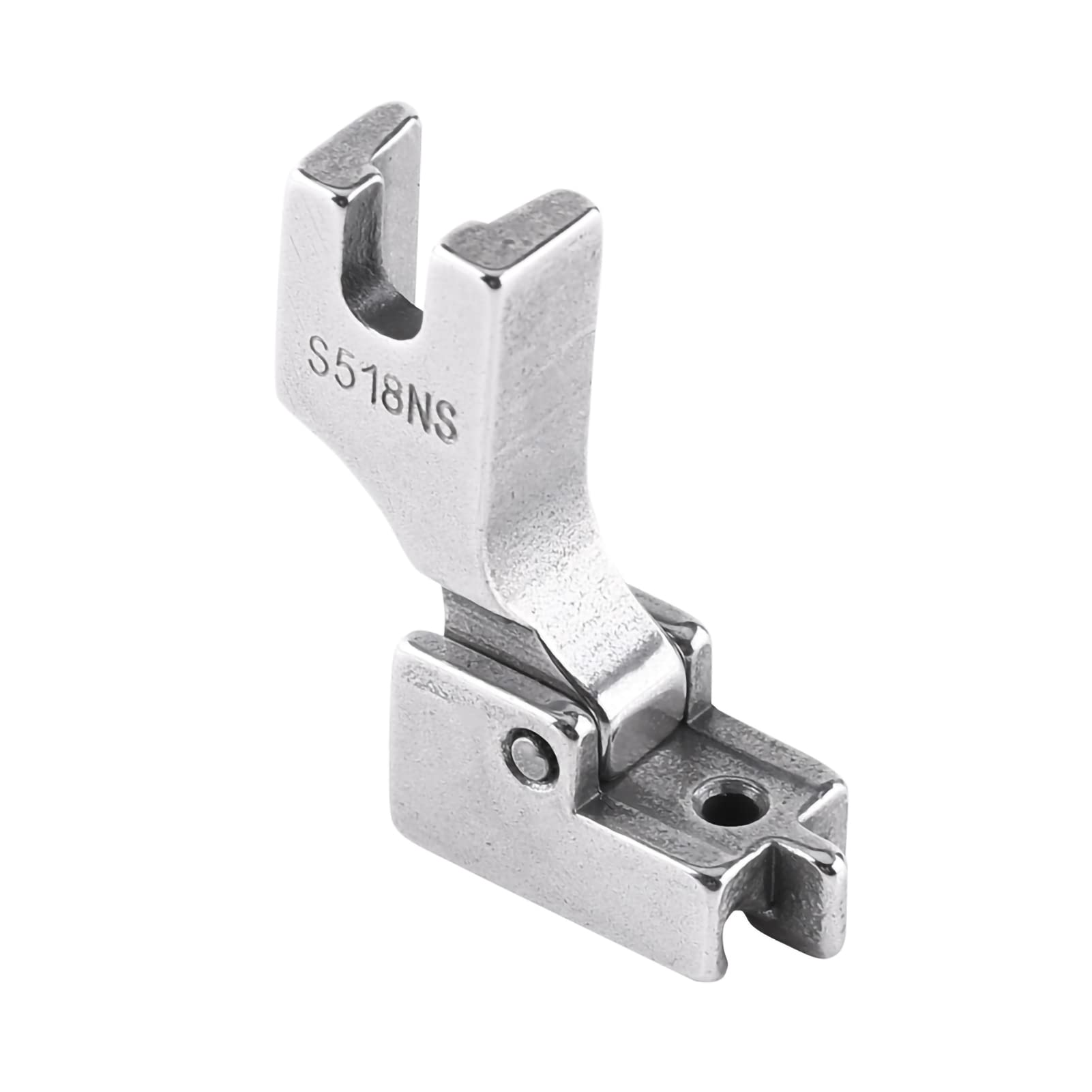 Oumefar Invisible Zipper Foot Sewing Machine Presser Foot for Industrial Flat Bed Alloy Steel,Ragusoxzs0wrapou