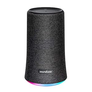 Soundcore Flare draagbare & compacte Bluetooth luidspreker van Anker, 360 ° rondom geluid, Fantastische bas & sfeer-LED…