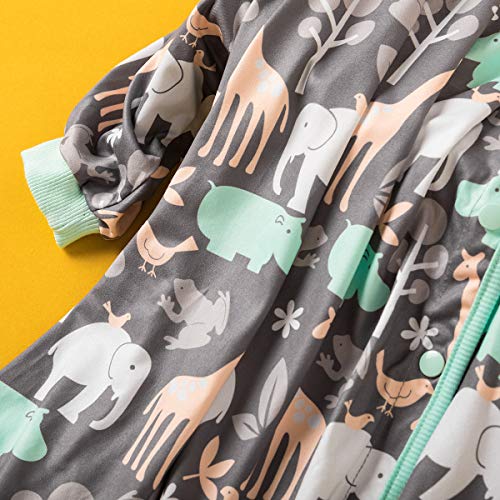 LovinPet Large Dog Pajamas, Hippos Zoo Animal Cozy Dog Pajamas, Slim fit, Lightweight Pullover Pajamas/Full Coverage Dog pjs/Please Reese Size Chart Before Ordering