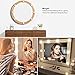 MINGER Hollywood Style Vanity Mirror Lights, 8 Dimmable LED Light Bulbs Kit Lighting Fixture Strip for Makeup in Bathroom Dressing Room (Mirror Not Included)