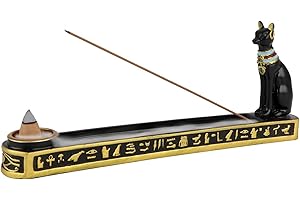 Egyptian Incenses Holder with Ashes Catcher for Stick Home Decor Egyptian Incenses Holder for Stick