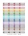 Monthly Planner Stickers Rainbow Baseball Sports Stickers Planner Labels Compatible with Erin Condren Vertical Life Planner