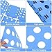 LEEFE Shirt Folder Board with Drawer Storage Set, Easy and Fast Cloth Folder Flipfold Rack for Adult and Kids Dress Pants Towels, Blue