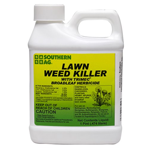 Southern Ag 13502 Lawn Weed Killer With TRIMEC Herbicide, 16oz, Brown