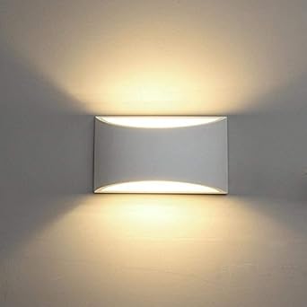 Lampara De Pared De Yeso Led Lampara De Yeso De Diseno Moderno Con
