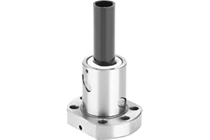 16mm Bearing Steel Flanged Ball Screw with Nut Ballscrew Diameter Pitch Single Nut RM1605 CNC Parts for SFU1605 1605 Housing 