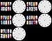 GotHobby 20 Airbrush Nail Stencil Sheets Design Art Paint Pages 1-20