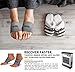 SB SOX Plantar Fasciitis Arch Support Sleeves for Men & Women – Best Sleeves for Plantar Fasciitis and Foot Pain Relief/Treatment for Everyday Use (Gray, Small)
