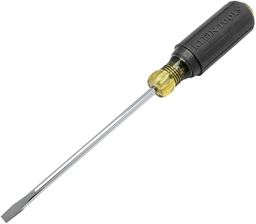 Klein Tools 605 6 1 4 Inch Cabinet Tip Screwdriver Heavy Duty 6