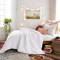 Peri Home 100% Cotton 3-Piece Comforter and Sham