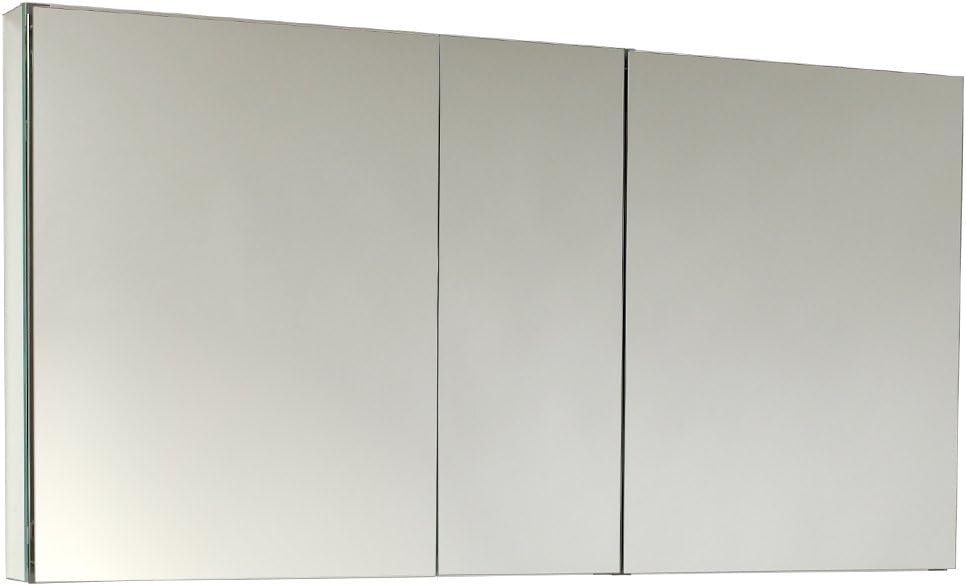 Amazon Com Fresca Bath Fmc8013 50 Bathroom Medicine Cabinet With Mirrors Home Improvement