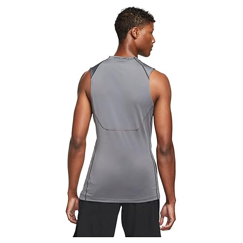 Nike Pro Dri-FIT Men's Tight Fit Sleeveless Tank Top (as1, Alpha