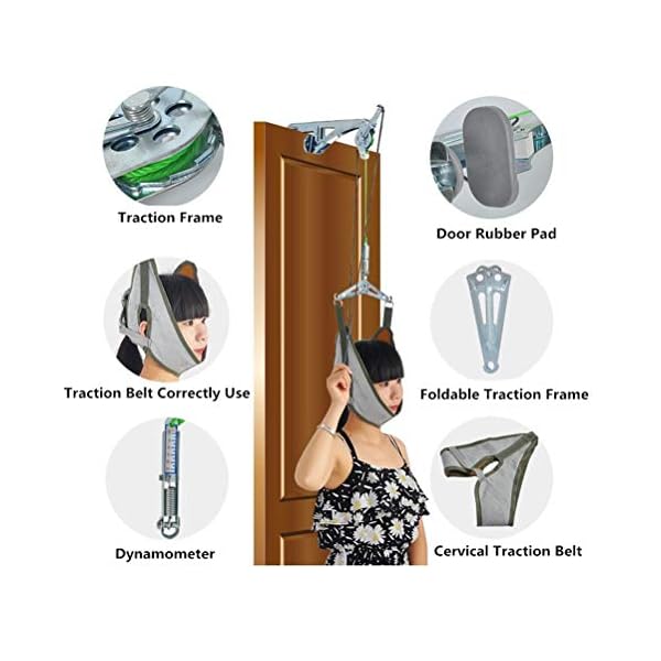 Over The Door Neck Traction Device Neck Stretcher for Neck Pain Relief