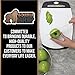 GORILLA GRIP 100% BPA-Free Reversible Kitchen Cutting Board Set of 3, Nonporous, Juice Grooves to Catch Liquid, Slip Resistant Handle Border, Dishwasher Safe, Durable Large Food Chopping Boards, Red