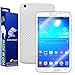 ArmorSuit MilitaryShield - Samsung Galaxy Tab 3 8.0 Tablet Screen Protector + White Carbon Fiber Full Body Skin Protectorw/ Lifetime Replacements