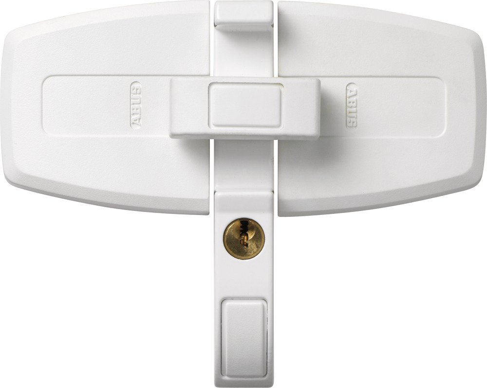 ABUS DFS95 Additional Window Lock for Double-Wing Windows Simultaneous-Locking Window Lock, 31721