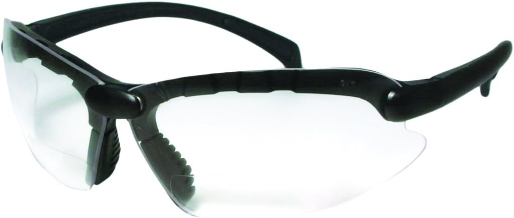 SSP Eyewear Chef Shades 1.25 Bifocal Cooking Reading Glasses with Black Frames, CS CUBANELLE CL1.25