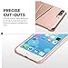 SOWOKO iPhone 8 Plus Wallet Case, iPhone 7 Plus Leather Card Case Ultra Slim Faux Leather Credit Card Slots ID Holder Protection Cover for Apple iPhone 8 Plus(2017) / iPhone 7 Plus(2016) - Rose Gold