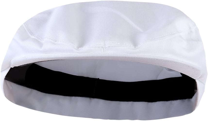 white flat cap