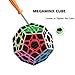 Speed Cube Set, Magic Cube Bundle of 2x2x2 3x3x3 Megaminx Skewb Pyramid Carbon Fiber Sticker Smooth Smart Cube Puzzle Toy