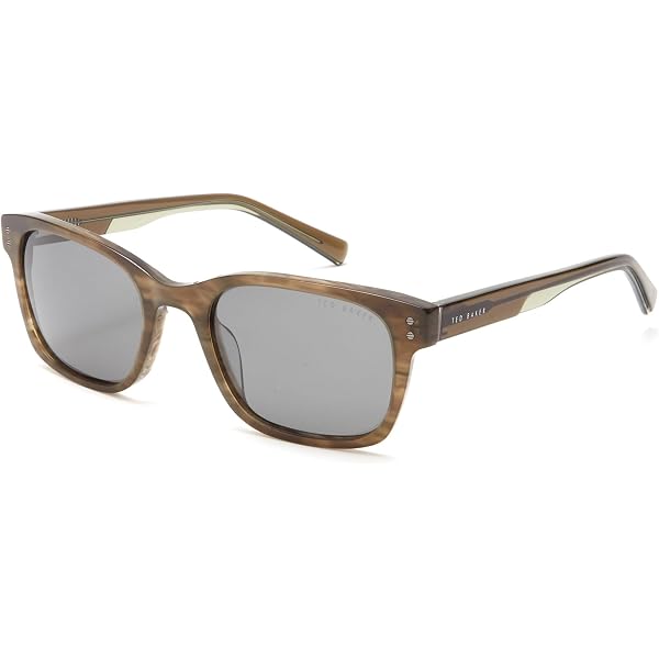 Ted Baker TMS177 Men's Polarized Square Sunglasses, UV400