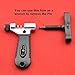 ODIER Bike Chain Breaker Chain Checker Chain Hook 3 in 1 Kit Include A Extra Pin Bike Chain Replacement Tool Bicycle Shop Tool, Check and Know Whether The Chain or Freewheel Need A Replacement