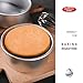 Bakerdream Anodized Aluminum Round Cheesecake Pan with Removable Bottom Push Pan Bakeware Round Cake Pan Chiffon Cake Mold (6 inch)