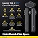 Insta360 ONE R Twin Edition All-in-One Bundle: Action Camera + Bullet Time Handle + Invisible Selfie Stick - Super 5.7K Dual Lens, 4K Wide Angle, 128GB microSDXC Card Included, Authorized Dealer
