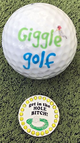 image for Giggle Golf Bling Putting Ball Marker Pack | Includes One Friends, One