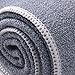 YogaRat Yoga Towel: 100% Grippy Microfiber, Thin, Lightweight, Absorbent, Multiple Yoga Mat Sizes and Smaller Hand Size Towel Available