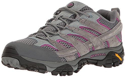 Merrell Women's Moab 2 Vent Hiking Shoe, Castle Rock, 10 M US (Best Tennis Shoes For High Arches And Plantar Fasciitis)