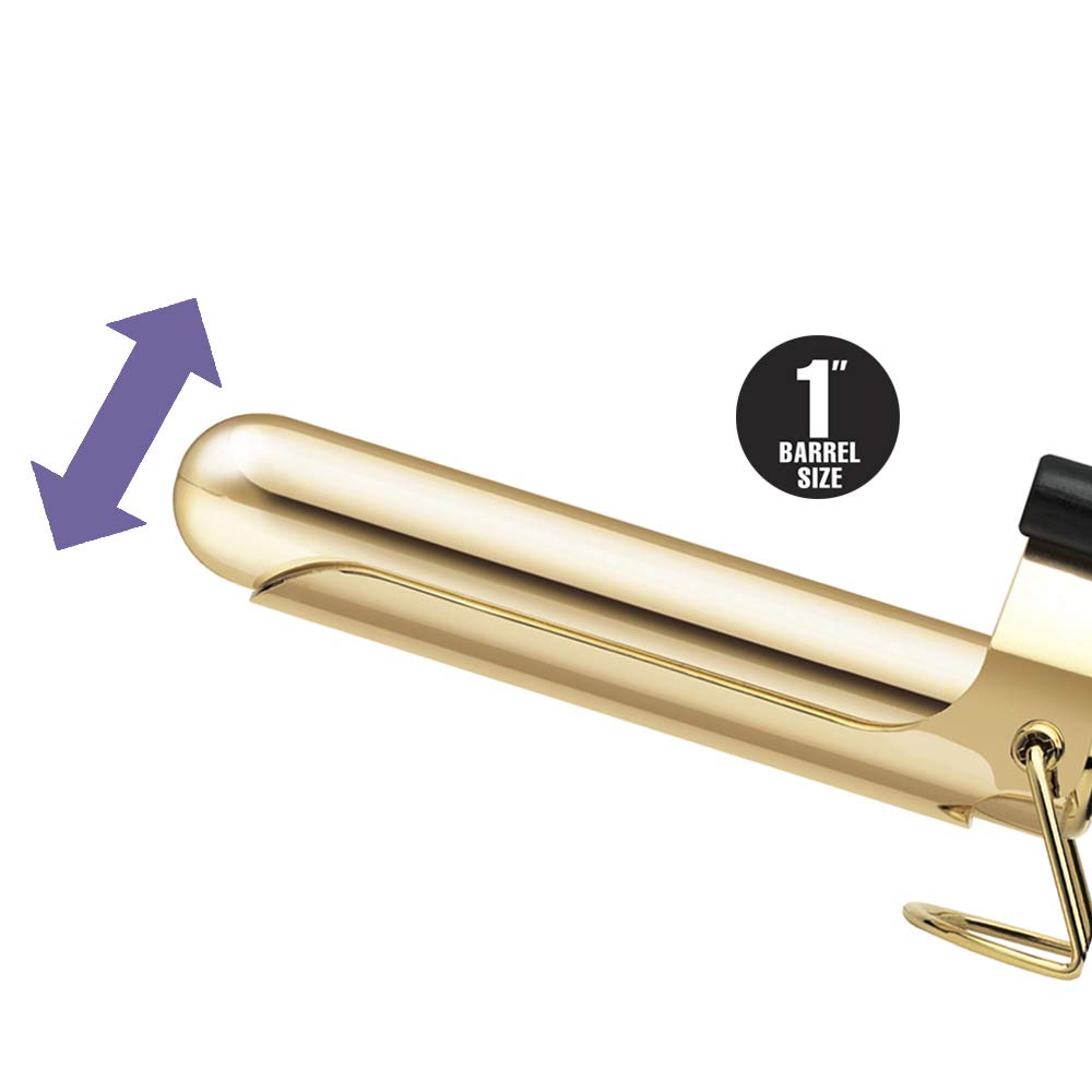 hot tools black gold marcel curling iron