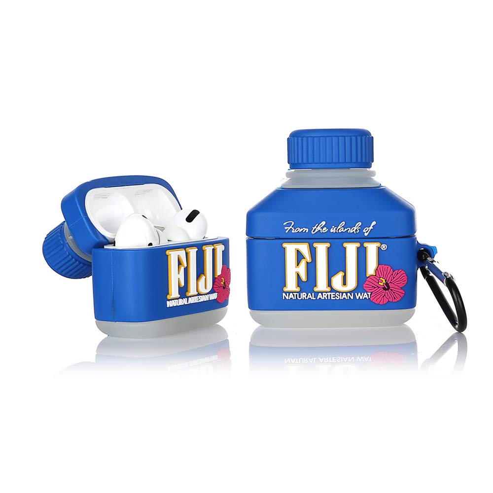 Photo 1 of (1 Pack) BGAANM Cute Cartoon Airpods Pro Case Silicone Cover with Keychain, Funny Skin Design Headphones Charging Case Protective Cover Accessories Compatible for Airpods Pro