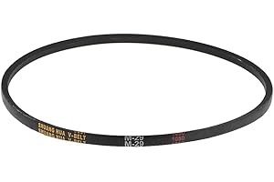 uxcell M-29 Drive V-Belt Industrial Power Rubber Transmission Belt 29 inch Pitch Girth 10mm Width 5.5mm Height JIS Standard
