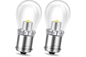 Ruiandsion 1156 LED Reverse Light Bulb White 6-24V 1141 1003 7506 BA15S Super Bright 2525SMD Replacement for Car Camper Trail