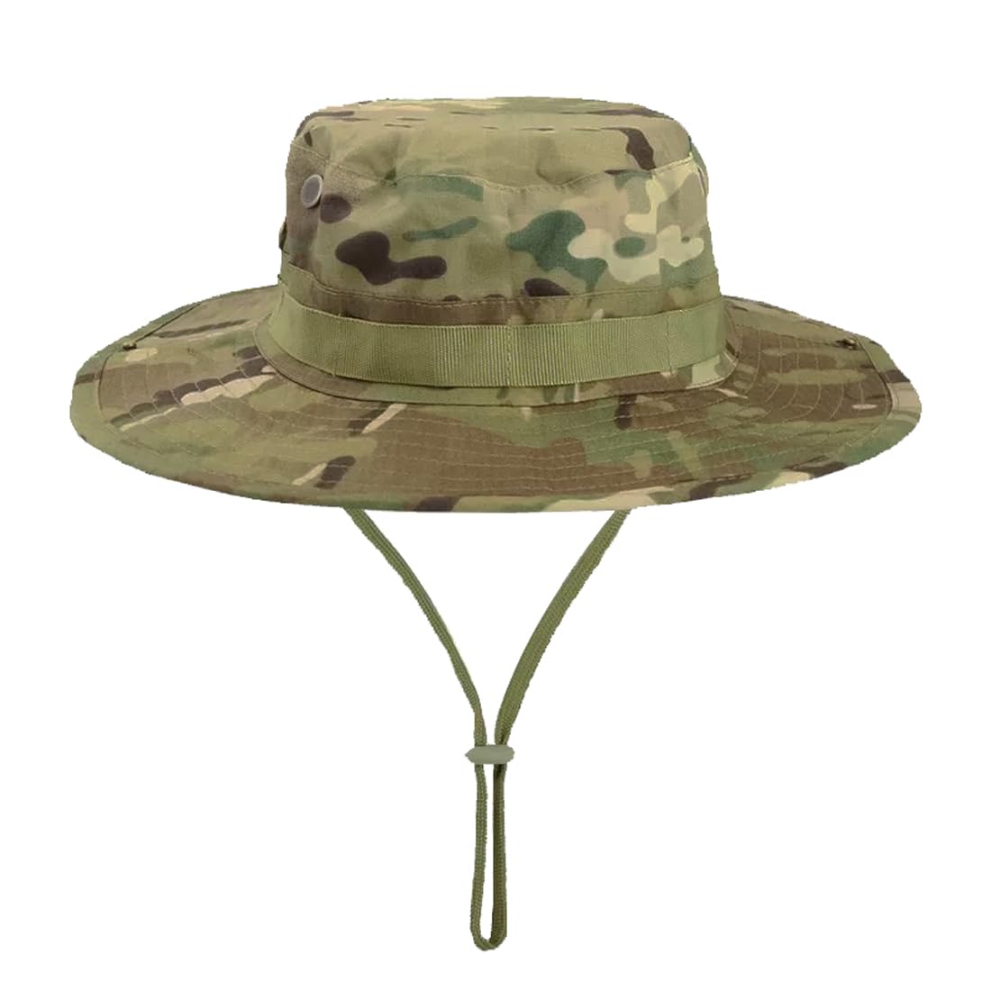 CHINWHI Boonie Hat Sun Protection Round Bucket Hat Tactical Camo for Fishing Camping Hiking Outdoors Sport Men Woman Unisex